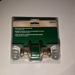 Glass Door Knob Set