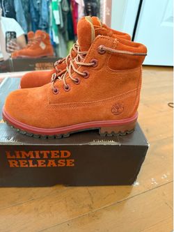 Dark Rust Silk Suede Limited Edition Timberlands