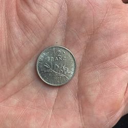 1972 1/2 Franc 