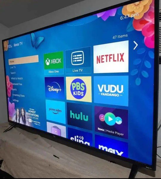 TCL 65"   4K  SMART TV  LED  HDR  CON  APPLE TV   DOLBY  VISION   FULL  UHD  2160p🟥 ( OBO )🟥 FREE   DELIVERY 