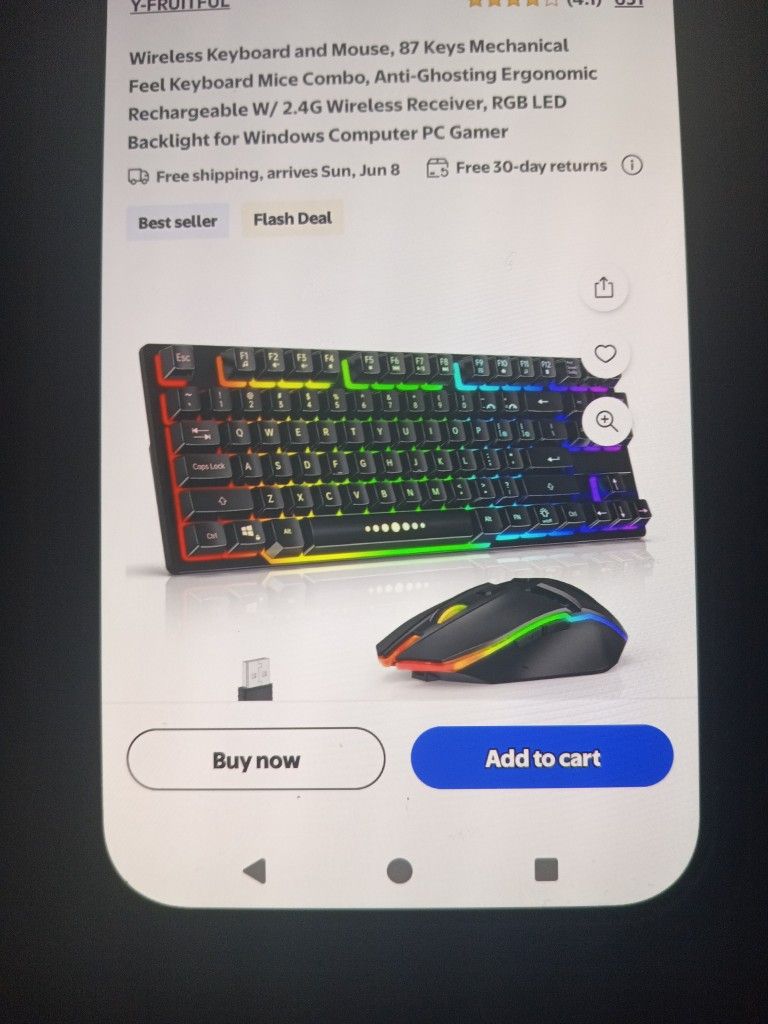 Wireless Keyboard And Mouse