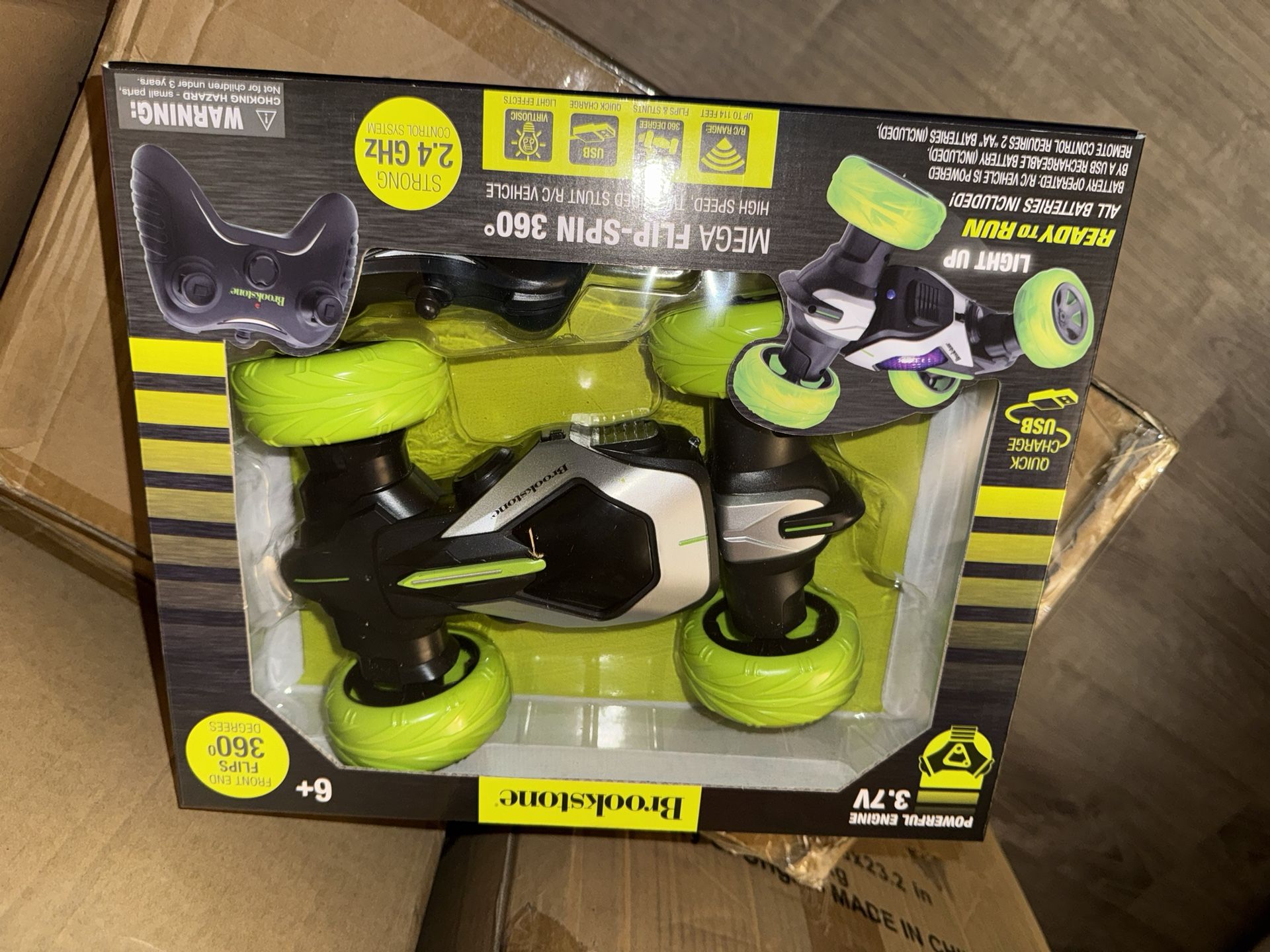 FLIP-SPIN 360°