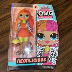LOL SURPRISE OMG NEONLICIOUS FASHION DOLL. Series 1. New