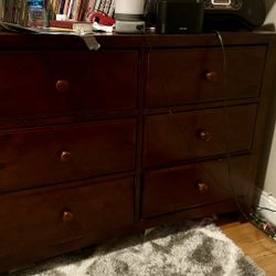 Dresser , Chest, Twin Bed With Mattress 