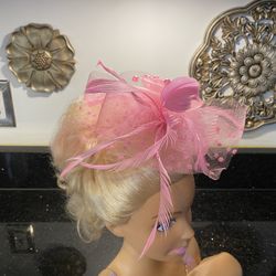 Flapper Pearl Charleston Party Bridal Headpiece 8” with Clip