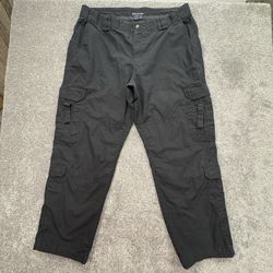 5.11 Tactical Series Black Cargo Pants Mens 42x32 TAC-105C Ripstop