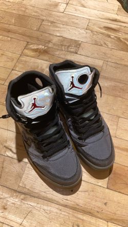 Jordan 5 off white 9.5