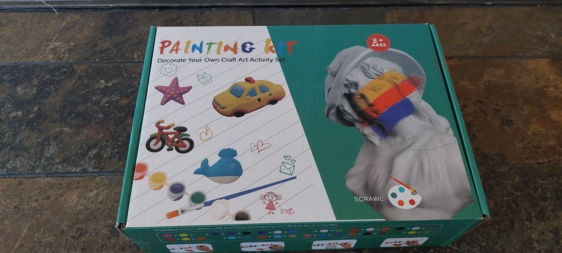 Painting Kit Decorate Your Own Art Activity Set