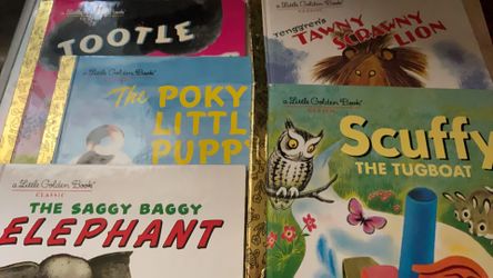 A little golden book 5 books