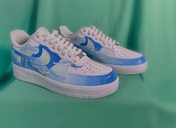 Hand-Painted Air Force 1 Sneakers