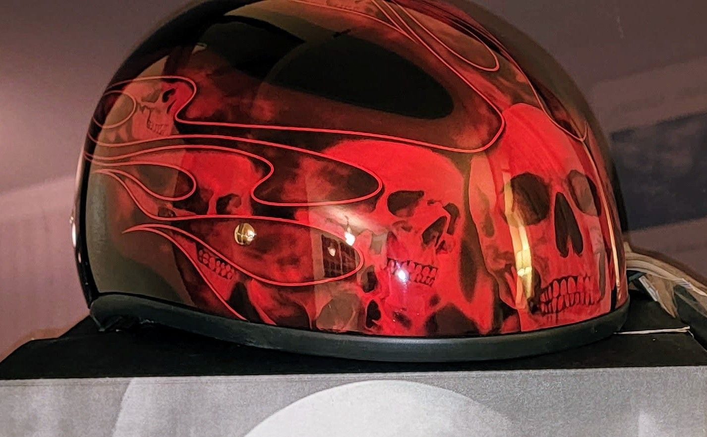 Daytona Skull Cap Motorcycle Helmet