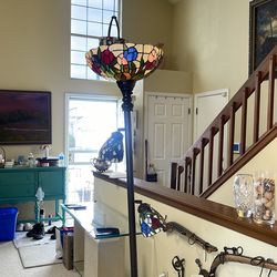Tiffany style floor lamp