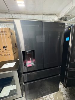 Samsung French Door Refrigerator Black Stainless