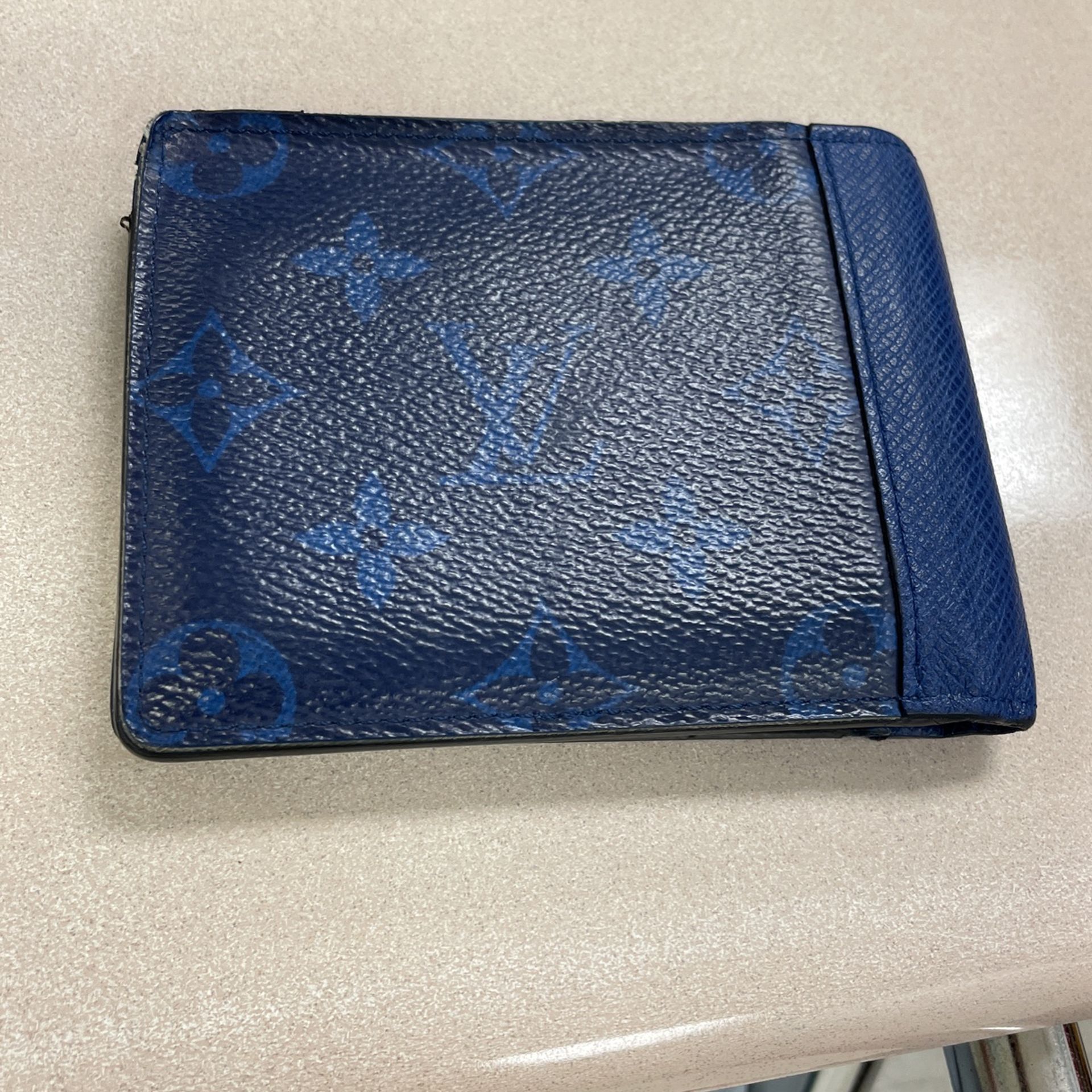 Blue Louis Vuitton Wallet 