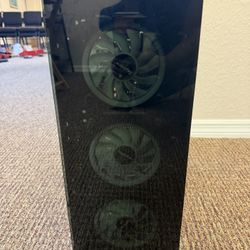 Gaming PC Tower Case with Fans