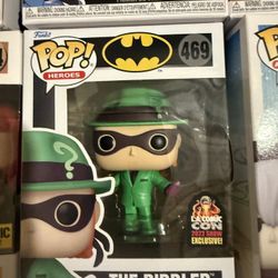The riddler batman 469 funko pop new
