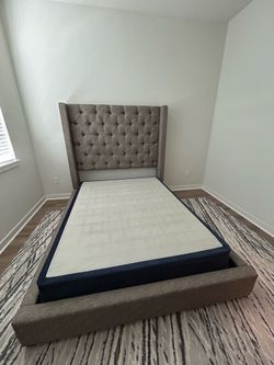 Mattress with frame