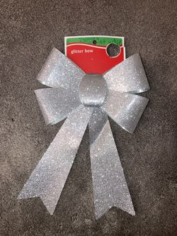 Christmas Glitter Bow!