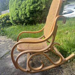 Children’s vintage Bent Wood Rocking Chair Rocker