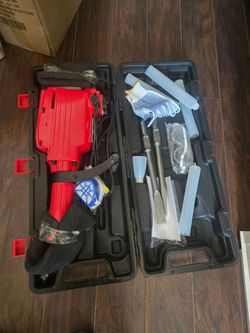 Jack hammer  110 volts   220 watts  1350 bpm 2 chisels