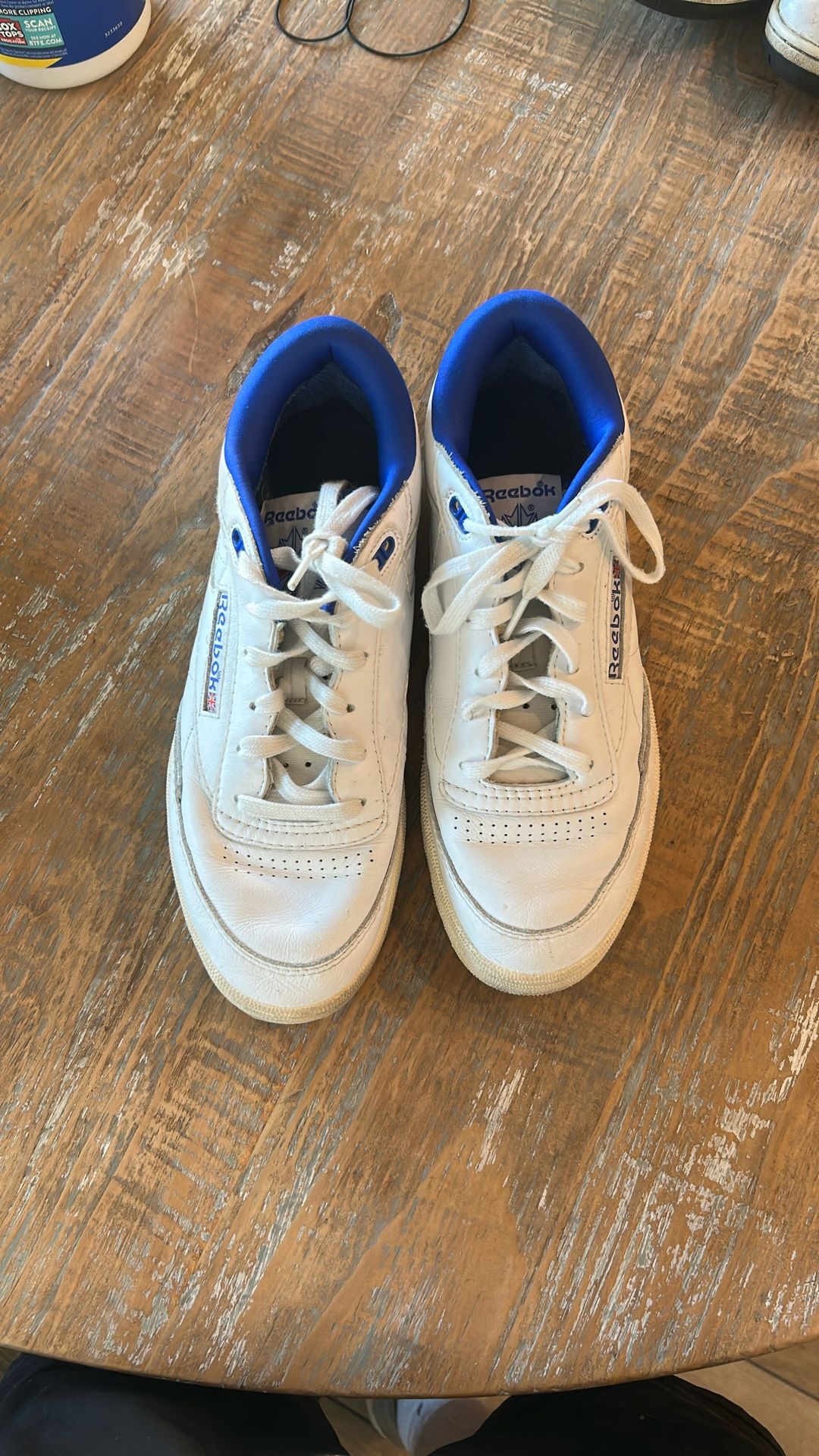 Blue Reebok Size 10