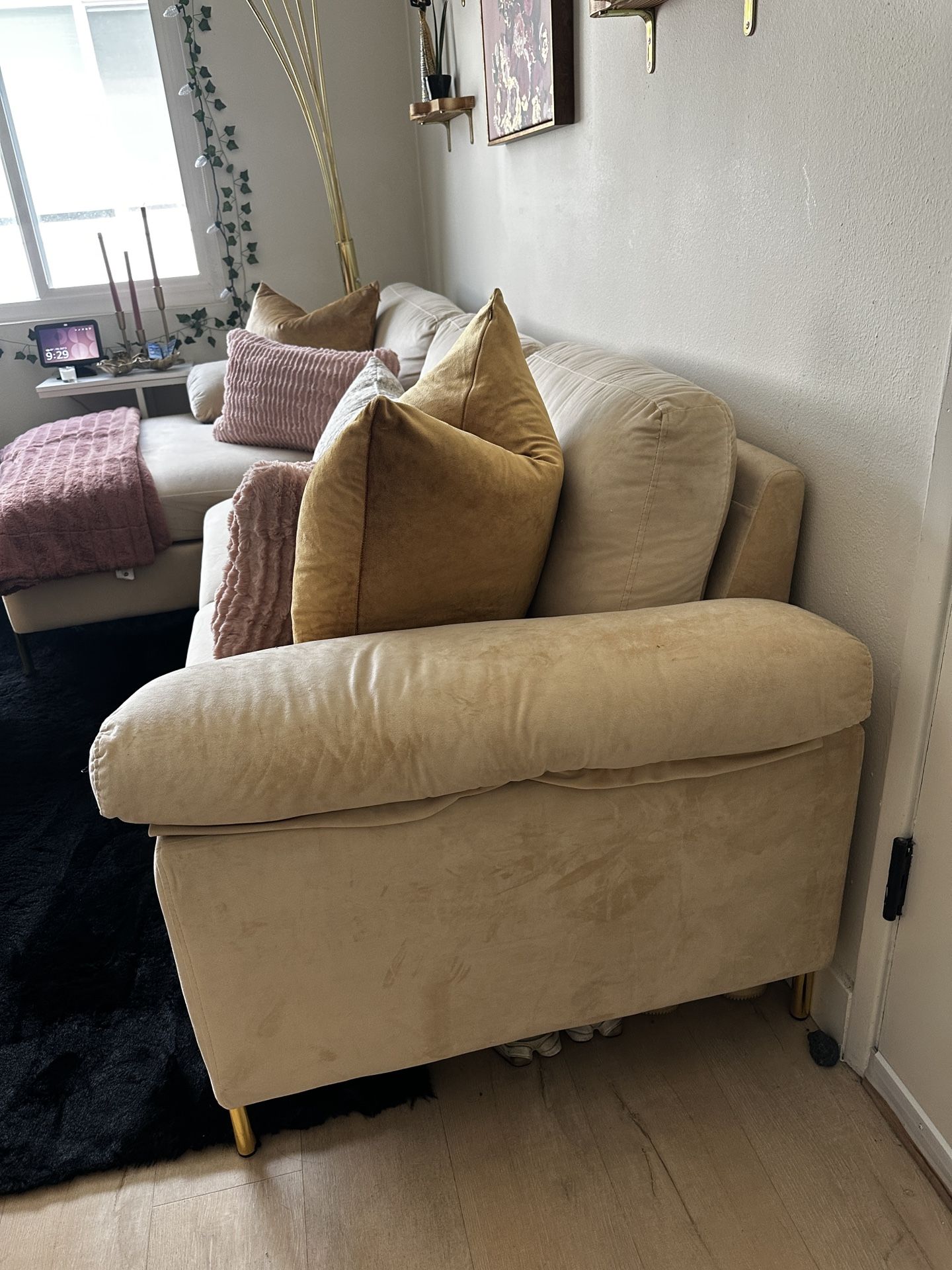 L Shape Couch For Sale