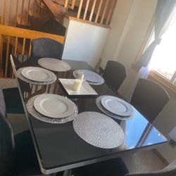Dining Table With six chairs