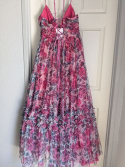New floral gown