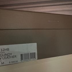 BCBG MaxAzaria Red Leather Boots New 8.5