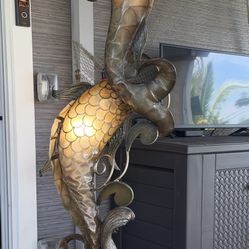 Collectors Dolphin Art Sculpture 6ft Tall