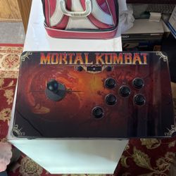 MORTAL KOMBAT Tournament Edition Arcade Fight Stick PS3 Cable Included Works