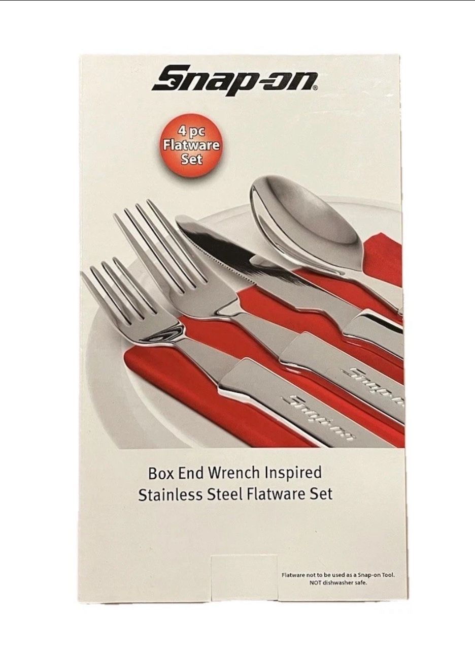 Snap-On Flatware Box End Wrench Set 18/0 Stainless Steel New