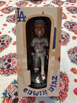 Edwin Díaz LA Dodgers Bobblehead Figure