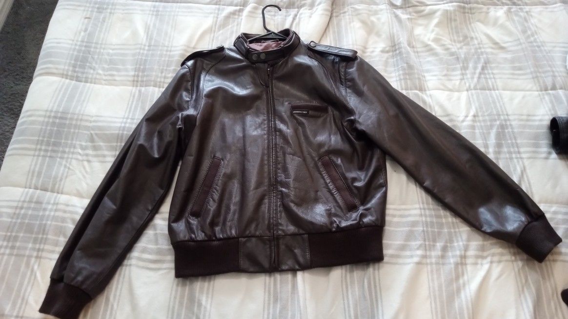 Member Only Leather Bomber $40!!