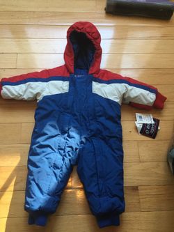 Snow suit boy 12 month brand new