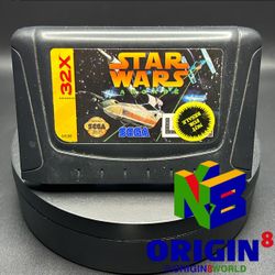 Star Wars Arcade (Sega 32X, 1994) - Authentic Untested Cartridge Only