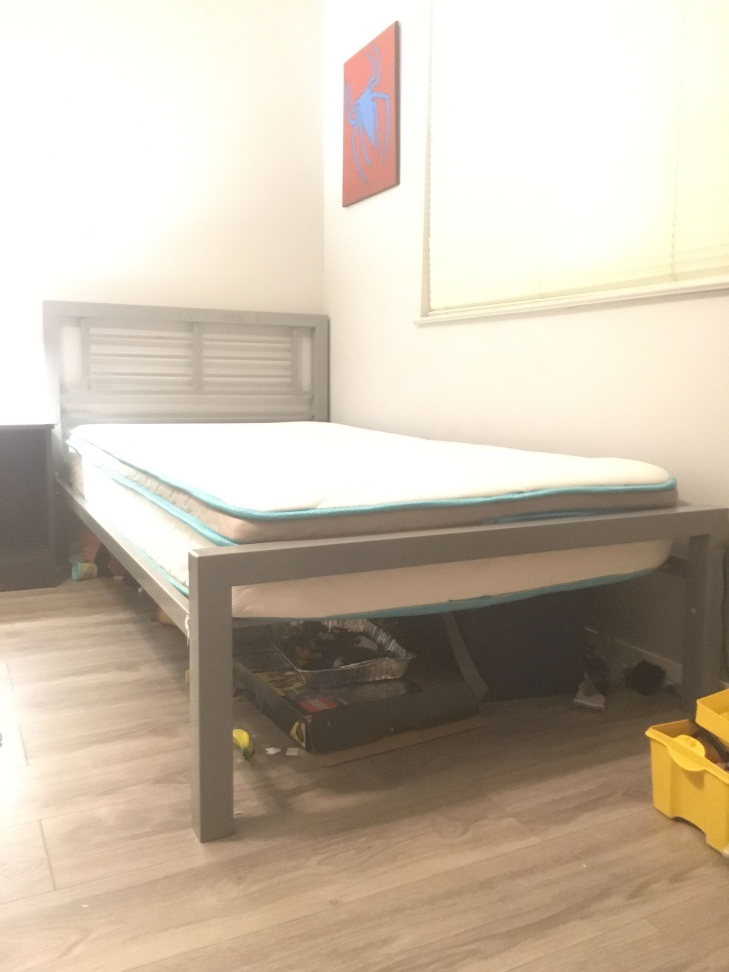 Brand new mattress with frame Twin Bed