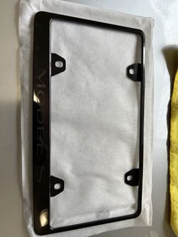 Tesla Model S License Plate