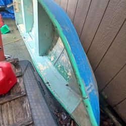 Old Aluminum Boat .