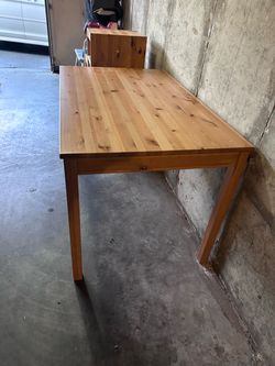 IKEA table with 1 chair