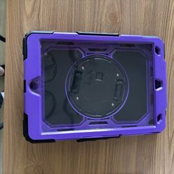 10.2” iPad Case- Purple/black