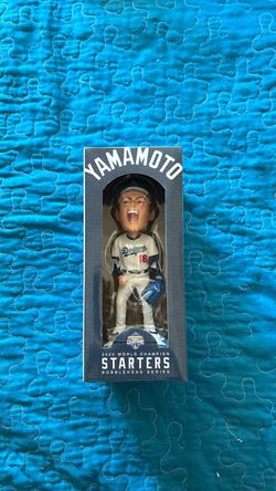 Dodgers Yamamoto bobble head