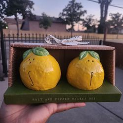 Rae Dunn Lemon Salt Pepper Shakers