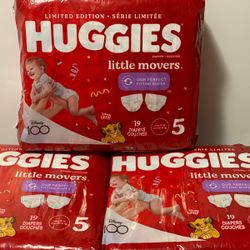 Huggies Little Movers Size 5-19ct (*Please Read Post Description*)