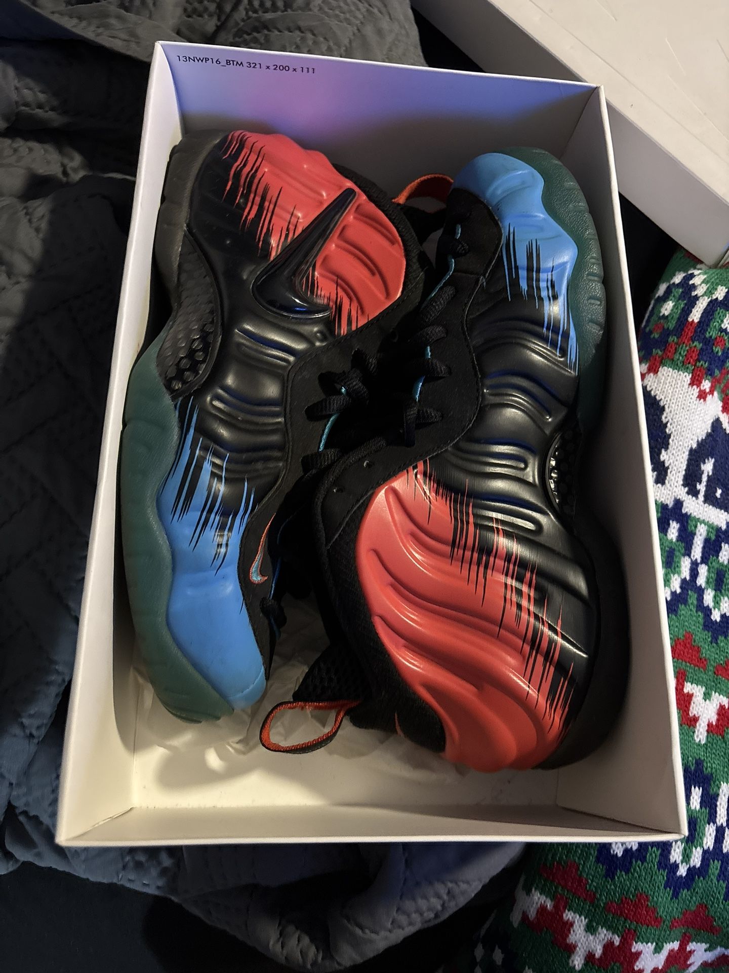 Nike Foamposites “Spider Man”