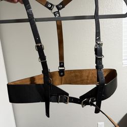 Amazon Leather Harness Belt 