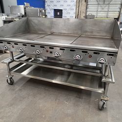 72” Natural Gas Thermostatic Griddle