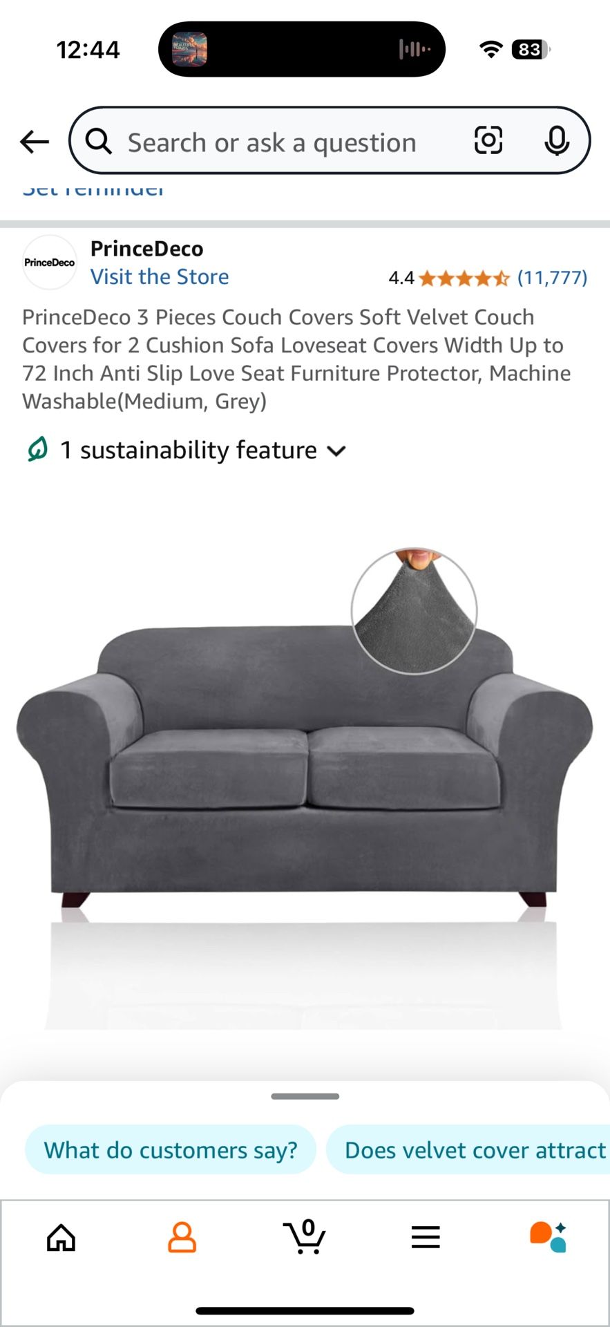 Three Cushion And Love Seat Gray Couch Covers