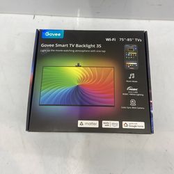 NEW! Govee H6098C Smart TV Backlight 3S Strip Lights for 75”- 85” TVs
