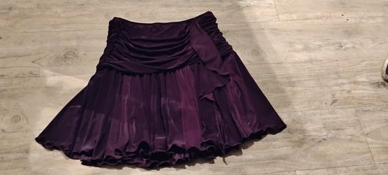 Sexy Small Purple Dress Skirt